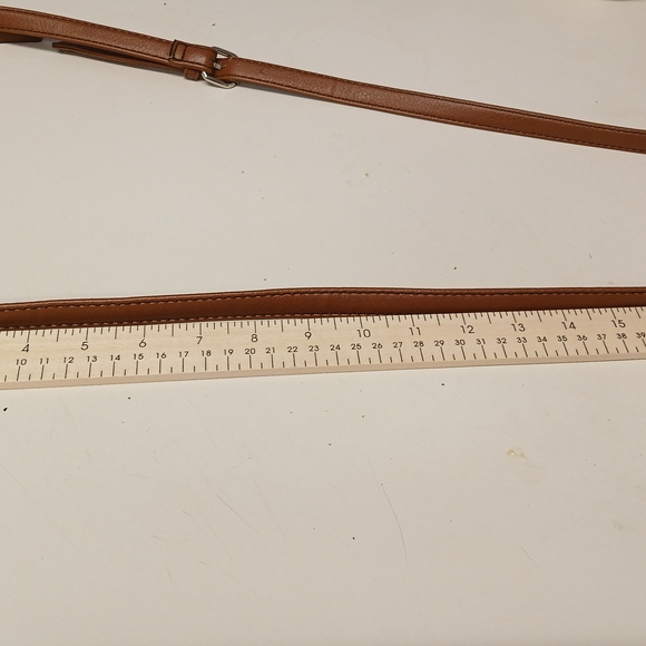 Nine West Stylish Tan and Brown Crossbody Bag - Picture 8 of 8